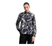 Gant - Segel-Print Hemd aus Baumwolle und Seide - - Blouses & Shirts - Damen - Blau - 2XS