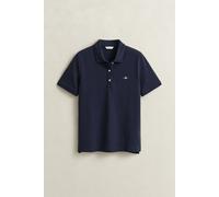 Shield Piqué Poloshirt Blau L