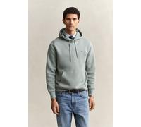 GANT Shield Regular Fit Kapuzen Sweatshirt grün, Einfarbig