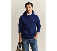 GANT Shield Regular Fit Kapuzen Sweatshirt marine, Einfarbig