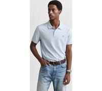 GANT Herren REG Shield SS Pique Polo Polohemd, Fresh Blue, XXXL