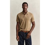 GANT Shield Regular Fit Poloshirt Kurzarm Light Taupe