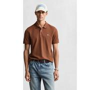 GANT Shield Regular Fit Poloshirt Kurzarm Mahogany Brown