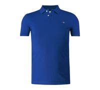 GANT Shield Regular Fit Poloshirt Kurzarm Rich Blue