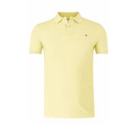 GANT Shield Regular Fit Poloshirt Kurzarm Vanilla Yellow