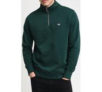 GANT Herren Reguläres Shield-Sweatshirt Mit Halbem Reißverschluss, Tartan Green, L