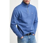 GANT Herren Shield Sweatshirt mit halblangem Reißverschluss (XL) VINTAGE Blau