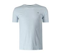 GANT Shield Regular Fit T-Shirt Rundhals Ice Blue, Melange