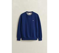 GANT Shield Regular Fit Sweatshirt Rundhals marine, Einfarbig