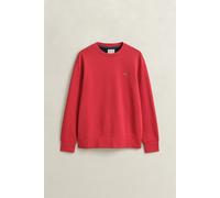 GANT Shield Regular Fit Sweatshirt Rundhals rot, Einfarbig