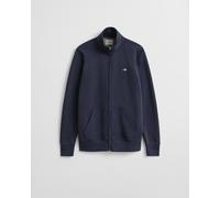 Gant Herren Reg Shield Full Zip Sweatshirt, Evening Blue, XXL EU