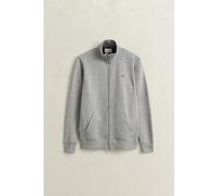 Gant Herren Reg Shield Full Zip Sweatshirt, Grey Melange, M EU