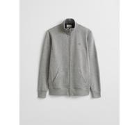 Gant Herren Reg Shield Full Zip Sweatshirt, Grey Melange, XXL EU