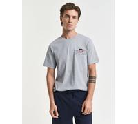 Gant Shirt in Grau - Größe XXL | Herren Plussize