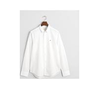 GANT Slim Fit Hemd weiss, Einfarbig