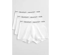 Gant Boxershorts Trunk weiß rein (3er-Pack) - L