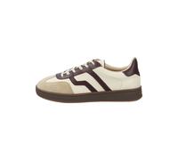 Sneaker GANT "Gant Sneaker Leder", Damen, Gr. 42, braun (cream), Leder, Schuhe Sneaker (52381549-42) cream