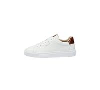 Sneaker GANT "Gant Sneaker Lederimitat", Herren, Gr. 44, braun (weiß, braun), Lederimitat, Schuhe (33553165-44) weiß, braun