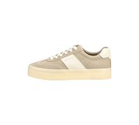 Plateausneaker GANT "Gant Sneaker Veloursleder", Herren, Gr. 40, taupe, beige, Veloursleder, Schuhe Plateausneaker (50698412-40) taupe, beige