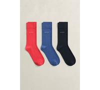 GANT Socken rot/blau/schwarz, Einfarbig