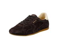 Sneaker GANT "Gant Sneaker Nubukleder/Textil", Damen, Gr. 37, dunkelbraun, Nubukleder, Textil, Schuhe Sneaker (29882431-37) dunkelbraun