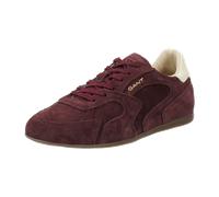 Sneaker GANT "Gant Sneaker Nubukleder/Textil", Damen, Gr. 40, wine, Nubukleder, Textil, Schuhe Sneaker (88158804-40) wine
