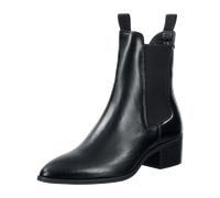 Stiefelette GANT "St Broomly", Damen, Gr. 39, schwarz, Leder, unifarben, elegant, Schuhe, Business Stiefel in spitzer Form mit Blockabsatz (84290452-39) schwarz