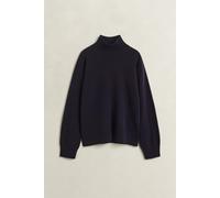 GANT - Stehkragenpullover aus feiner Lambswool evening blue - Gr. - S