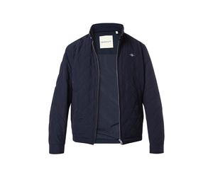 Gant Steppjacke Herren Stehkragen Mikrofaser blau, 3XL