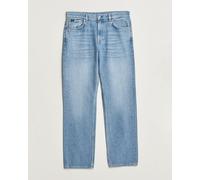GANT Straight Fit Jeans Semi Light Blue Worn In Blau W32L32
