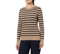 GANT Stretch Cotton Cable Stripe C-Neck