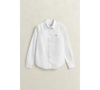Gant Damen Slim Stretch Oxford Shirt Klassisches Hemd, Weiß, 46 EU