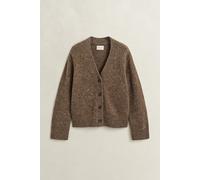 GANT Damen Strickjacke aus Wollmix mit Noppenstruktur (M) CARAMEL Braun