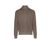 Gant Herren Strickjacke aus Baumwolle, nougat, Gr. S