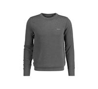 GANT Herren Pique-Strickpullover, Rundhals - COTTON PIQUE C-NECK, Baumwolle Grau / 5XL 5XL Grau