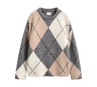 Gant - Strickpullover mit Rundhalsausschnitt - - Knitwear - Damen - Mehrfarbig - XS