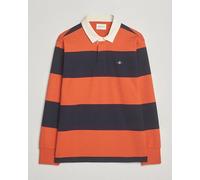 GANT Striped Heavy Rugger Evening Blue Mehrfarbig M