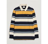 GANT Striped Heavy Rugger Evening Blue Multi Mehrfarbig L