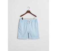 GANT - Sunfaded Regular Fit Shorts mit Kordelzug fresh blue - Gr. - XL