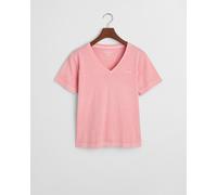 GANT - Sunfaded V-Neck T-Shirt geranium pink - Gr. - M