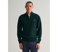 Gant Superfine Lambswool Halbzippullover L Tartan Green
