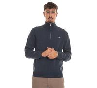 Gant Halfzip-Wollpullover Melange Blau - Größe 3XL Dunkelblau 3XL