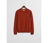GANT - Superfine Lambswool Rundhalspullover modern rust - Gr. - M