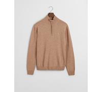 GANT - Superfine Lambswool Troyer dk sand melange - Gr. - XXL