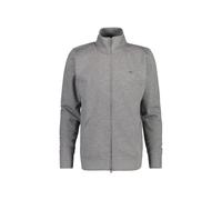 GANT Herren Sweatshirt Regular Shield Full Zip Grau Melange 5XL
