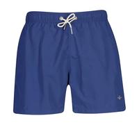 GANT Herren Badeshorts - Swim Shorts, Badehose, Mesheinsatz, einfarbig Blau 2XL
