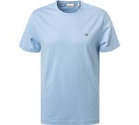 Gant Herren Reg Shield T-Shirt T Shirt, Capri Blue, L EU