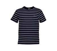 Gant T-Shirt Herren Regular Fit Kurzarm Rundhals Baumwolle-Leinen blau, M