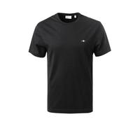 Gant T-Shirt Herren Regular Fit Kurzarm Rundhals Baumwolle schwarz, XL