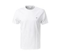 Gant Herren Reg Shield T-Shirt T Shirt, Weiß, L EU